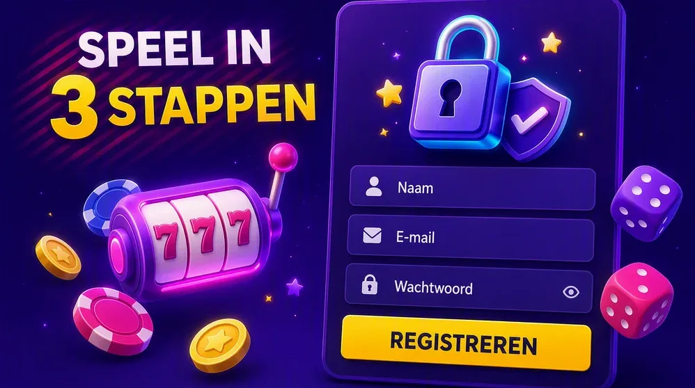 registratieformulier met veilig slot-icoon
